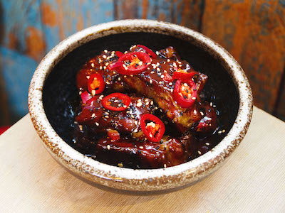 Korean Spicy Pork Ribs
